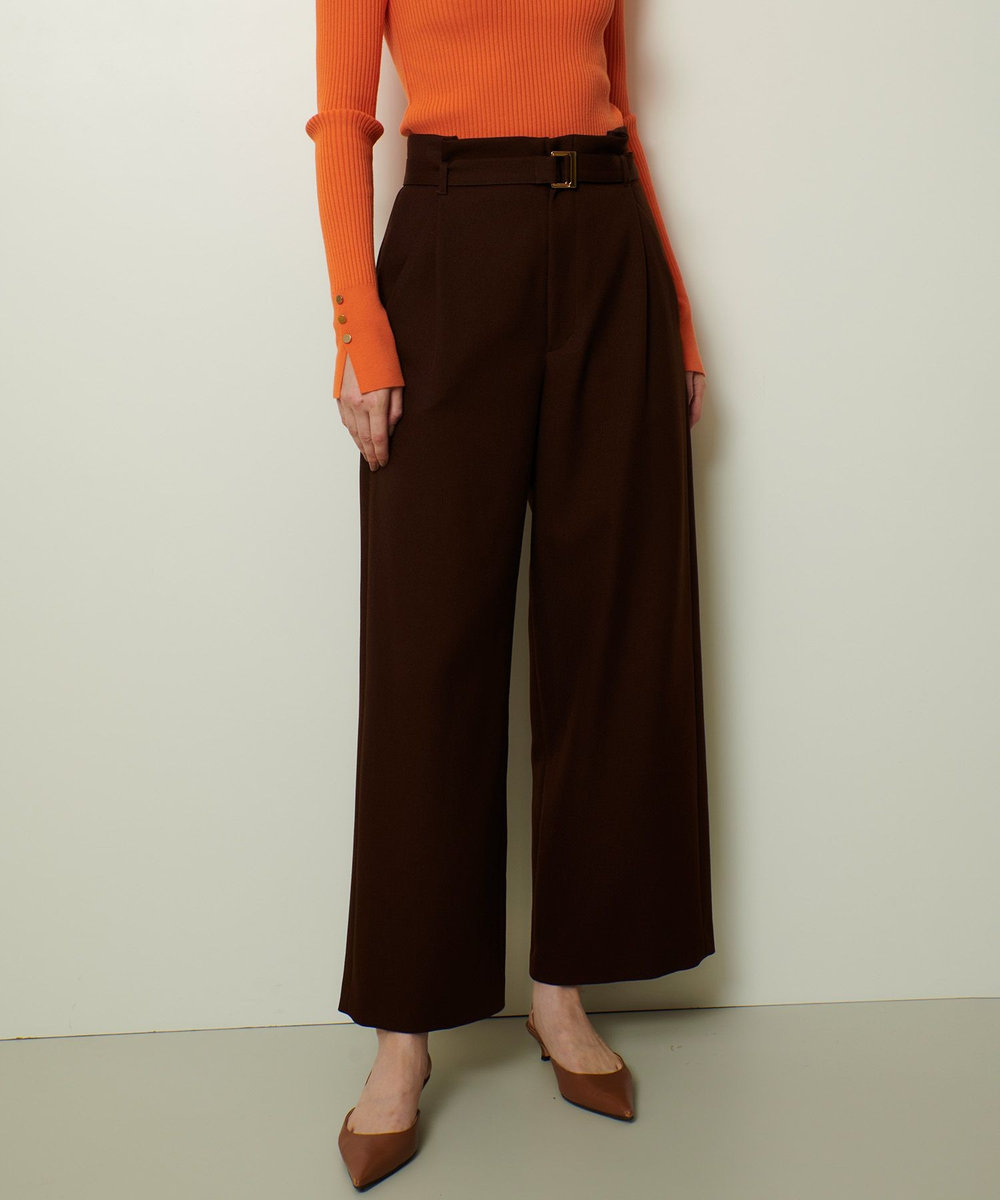 ウールライクフランネルヨークレスパンツ|allureville OFFICIAL SITE