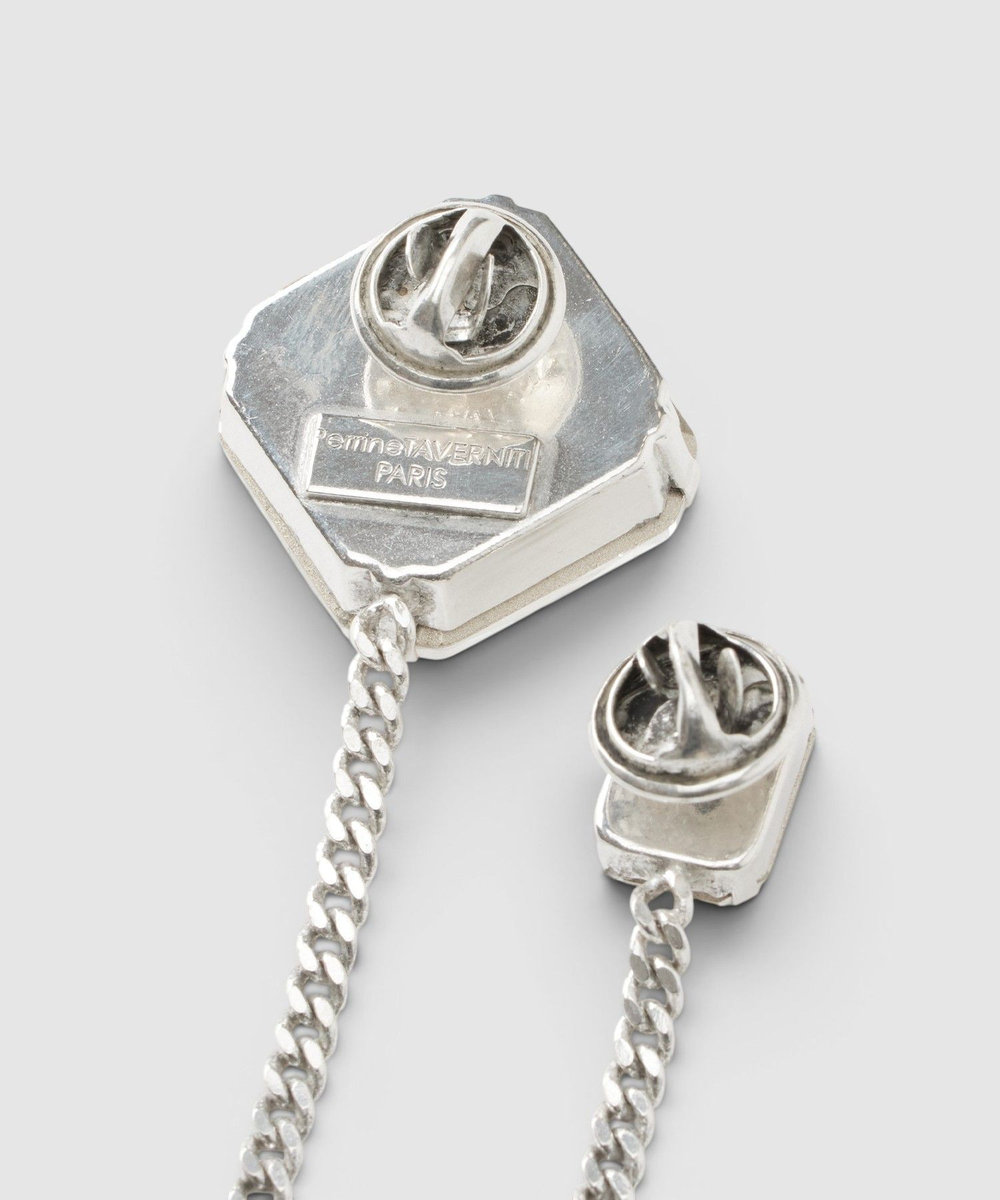 buying 【PERRINE TAVERNITI(ペリーヌ タヴェルニティ)】MILTON DOUBLE BROOCH シルバー系 (89)