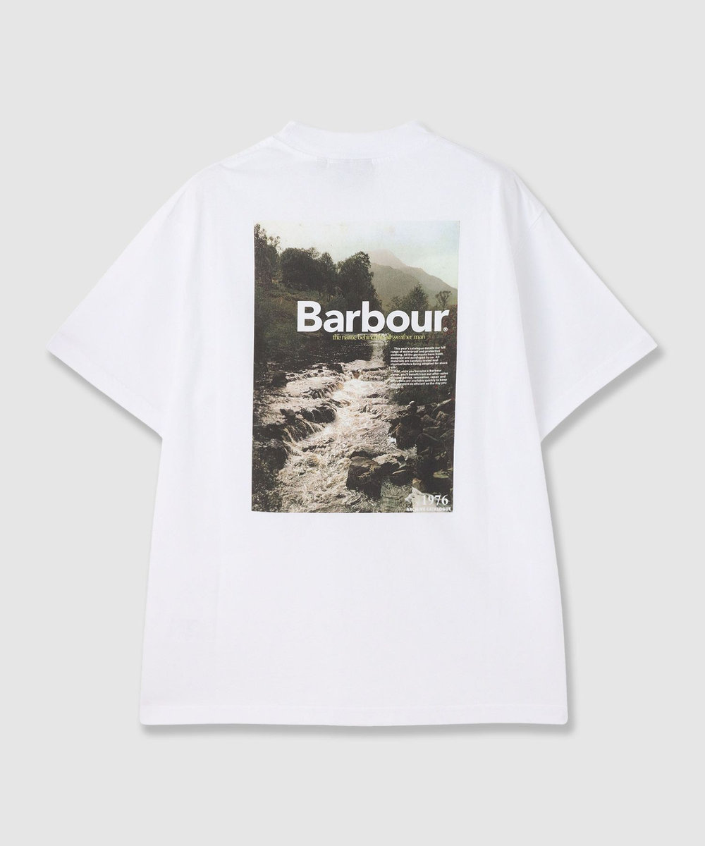 buying 【BARBOUR(バブアー)】GRAPHIC TSHIRT グレー (93)