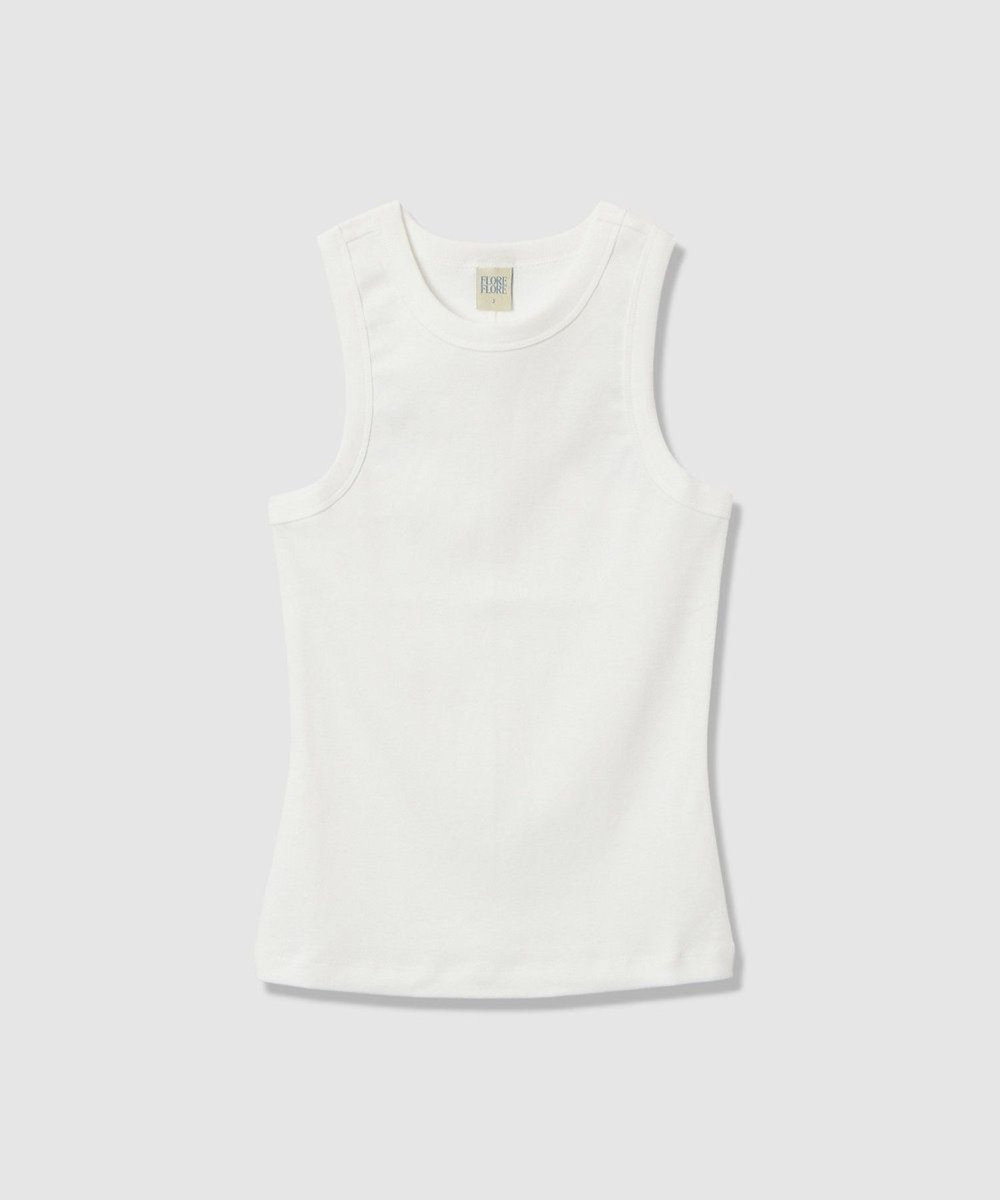 buying 【FLORE FLORE(フローレフローレ)】HANNAH TANK ホワイト (01)