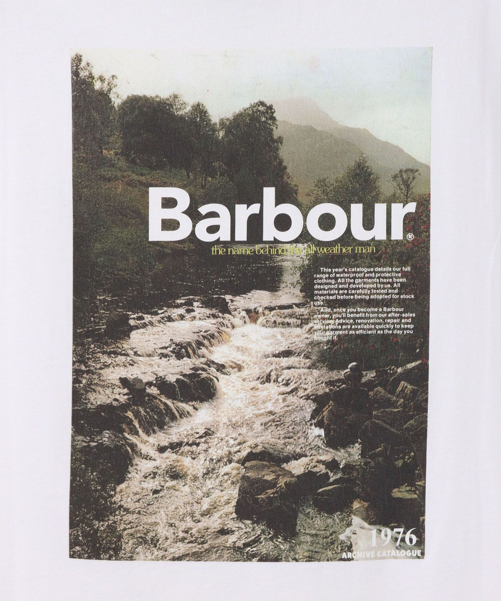 buying 【BARBOUR(バブアー)】GRAPHIC TSHIRT グレー (93)