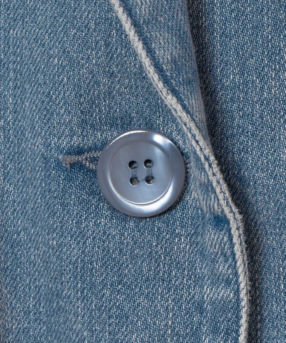 allureville デニムシングルジャケット ブルー (61)