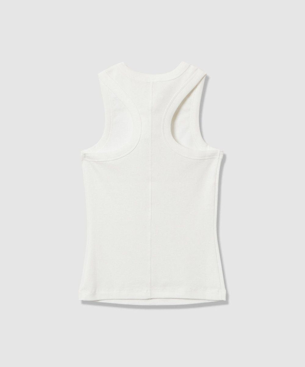 buying 【FLORE FLORE(フローレフローレ)】HANNAH TANK ホワイト (01)