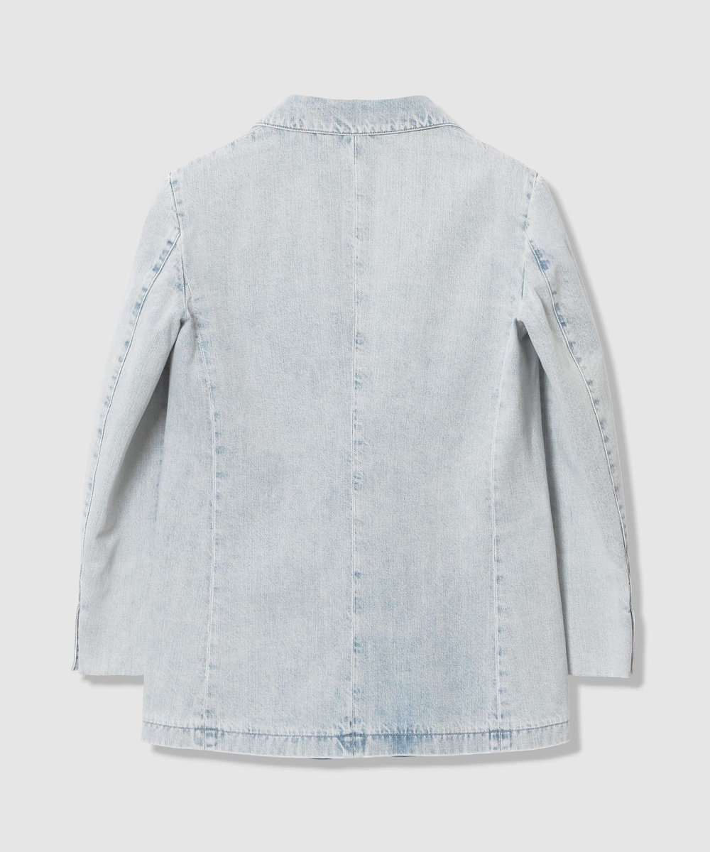 allureville デニムシングルジャケット ライトブルー (62)