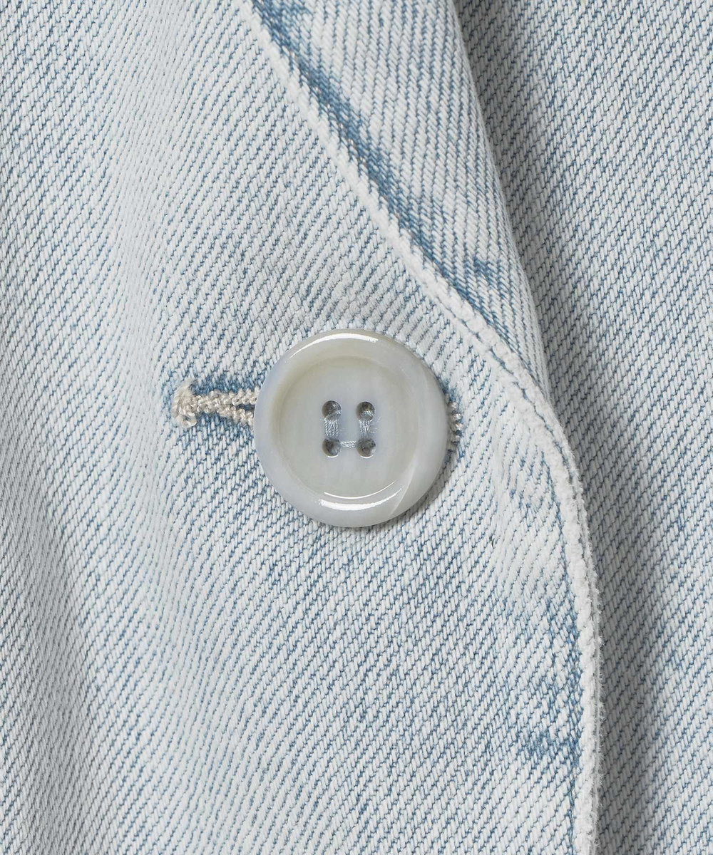 allureville デニムシングルジャケット ライトブルー (62)