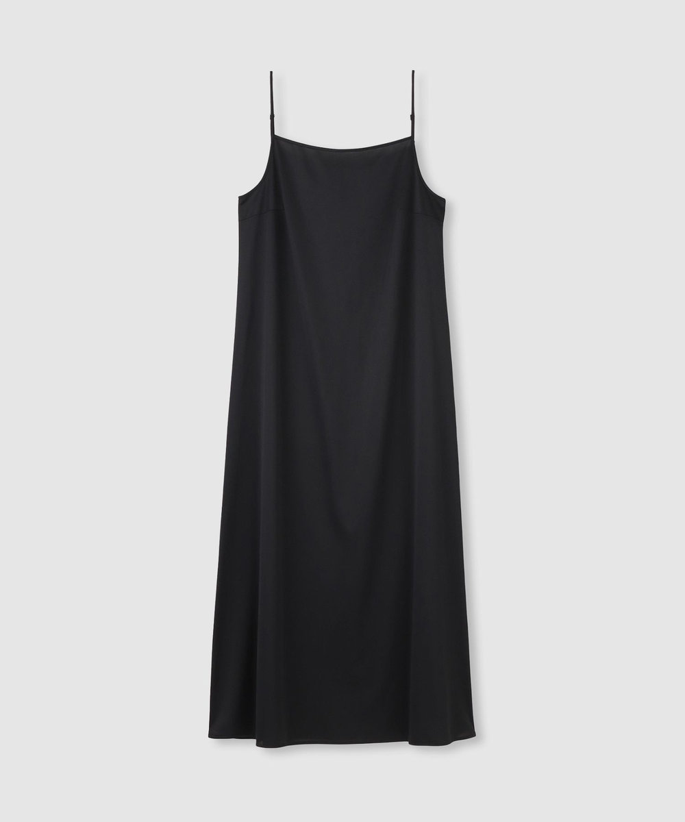 allureville エスパンディワイドベルトワンピース ブラック (95)