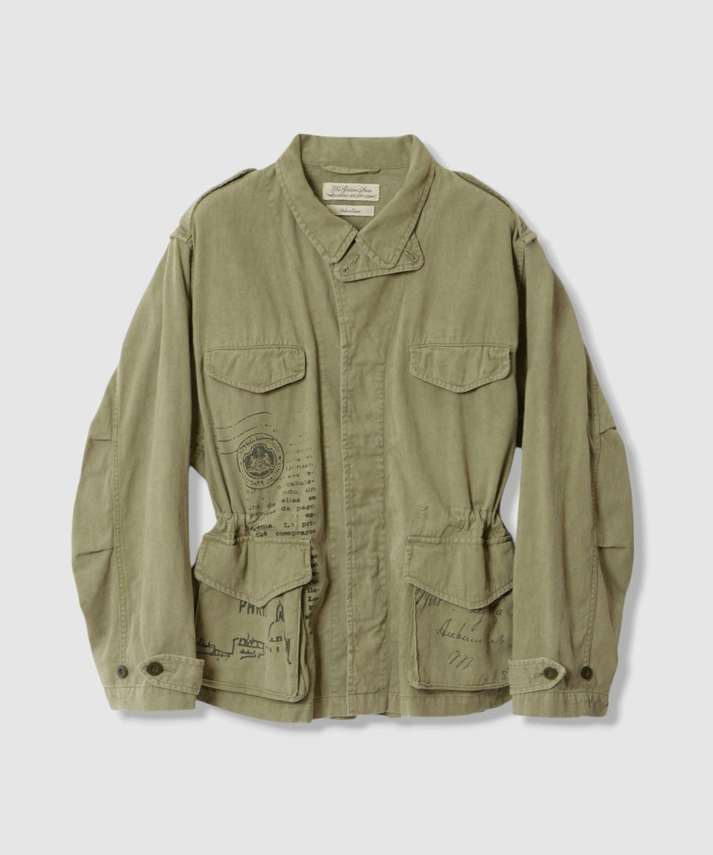 buying 【REMI RELIEF(レミ レリーフ)】ワークツイルフィールドジャケット カーキ (76)