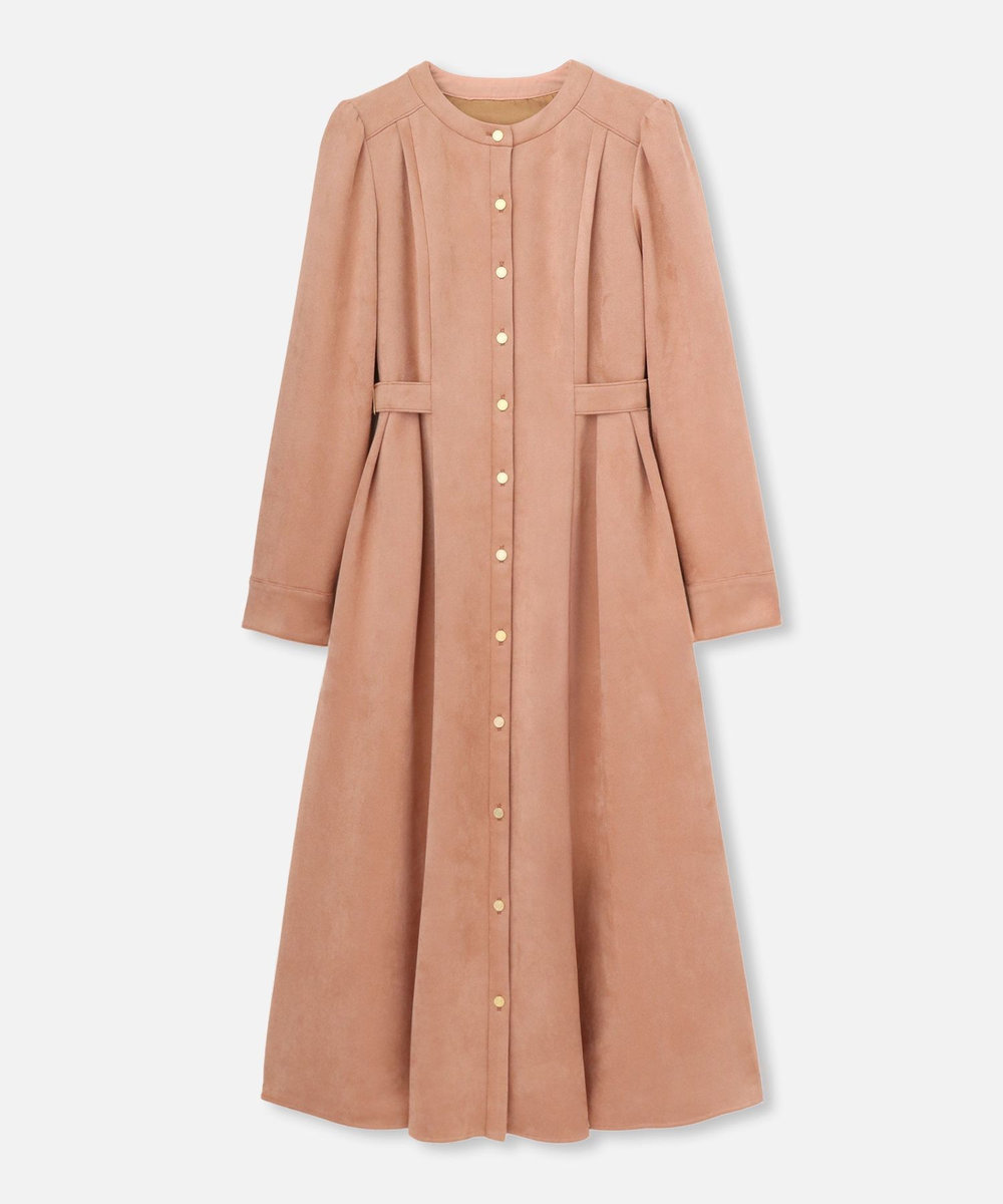 LOULOU WILLOUGHBY】スエードダブルバックルワンピース|allureville