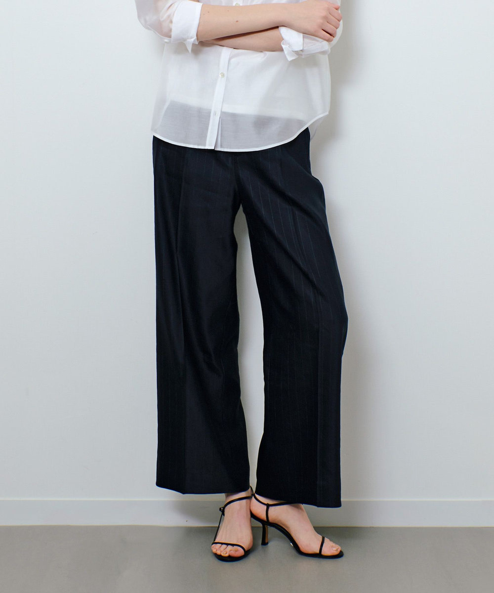 allureville NALYAストレッチパンツ ネイビー (65)