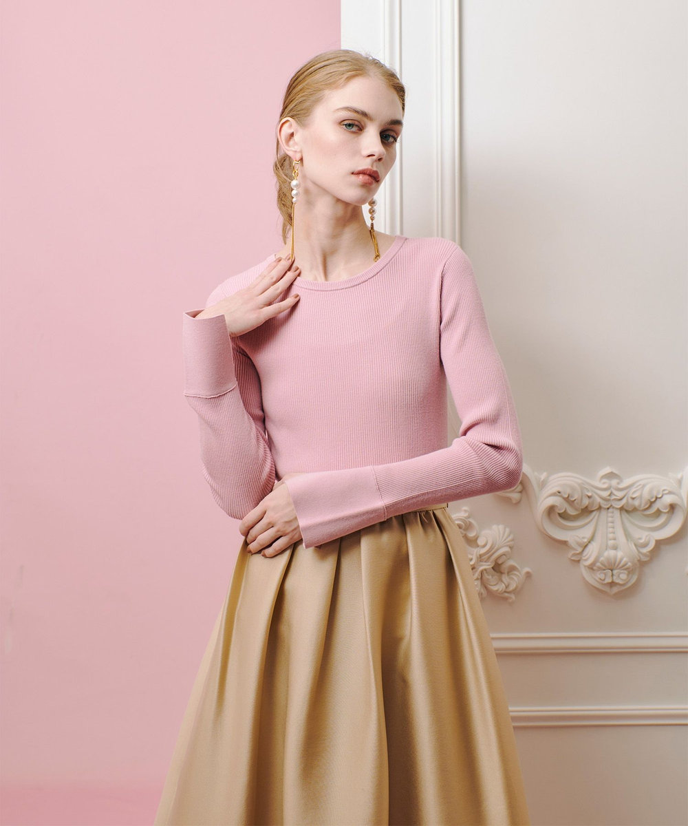 LOULOU WILLOUGHBY】2WAY RIB プルオーバー|allureville OFFICIAL SITE