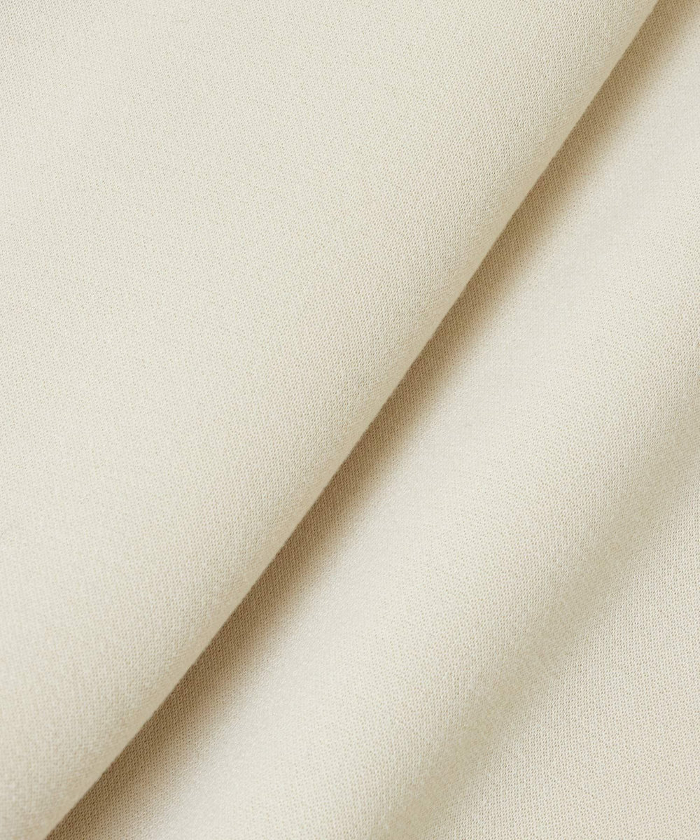 allureville ボンディングアシンメトリーZIP プルオーバー ベージュ (11)