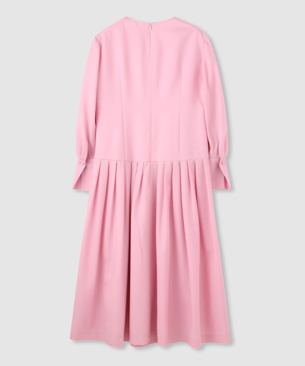 LOULOU WILLOUGHBY 【LOULOU WILLOUGHBY】ウールトロローウエストワンピース ピンク (41)