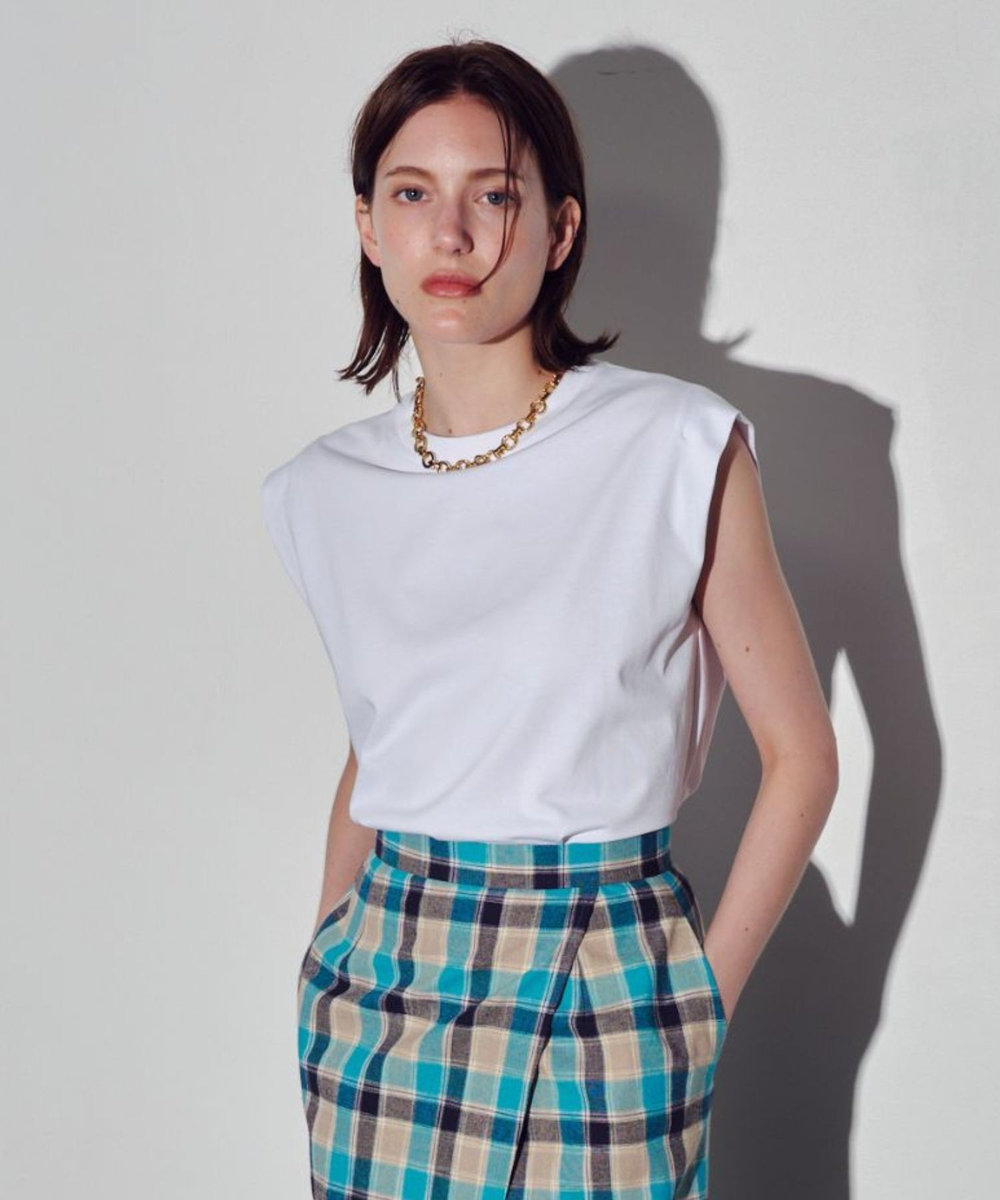 強撚天竺タックトップス|allureville OFFICIAL SITE / ONLINE SHOP