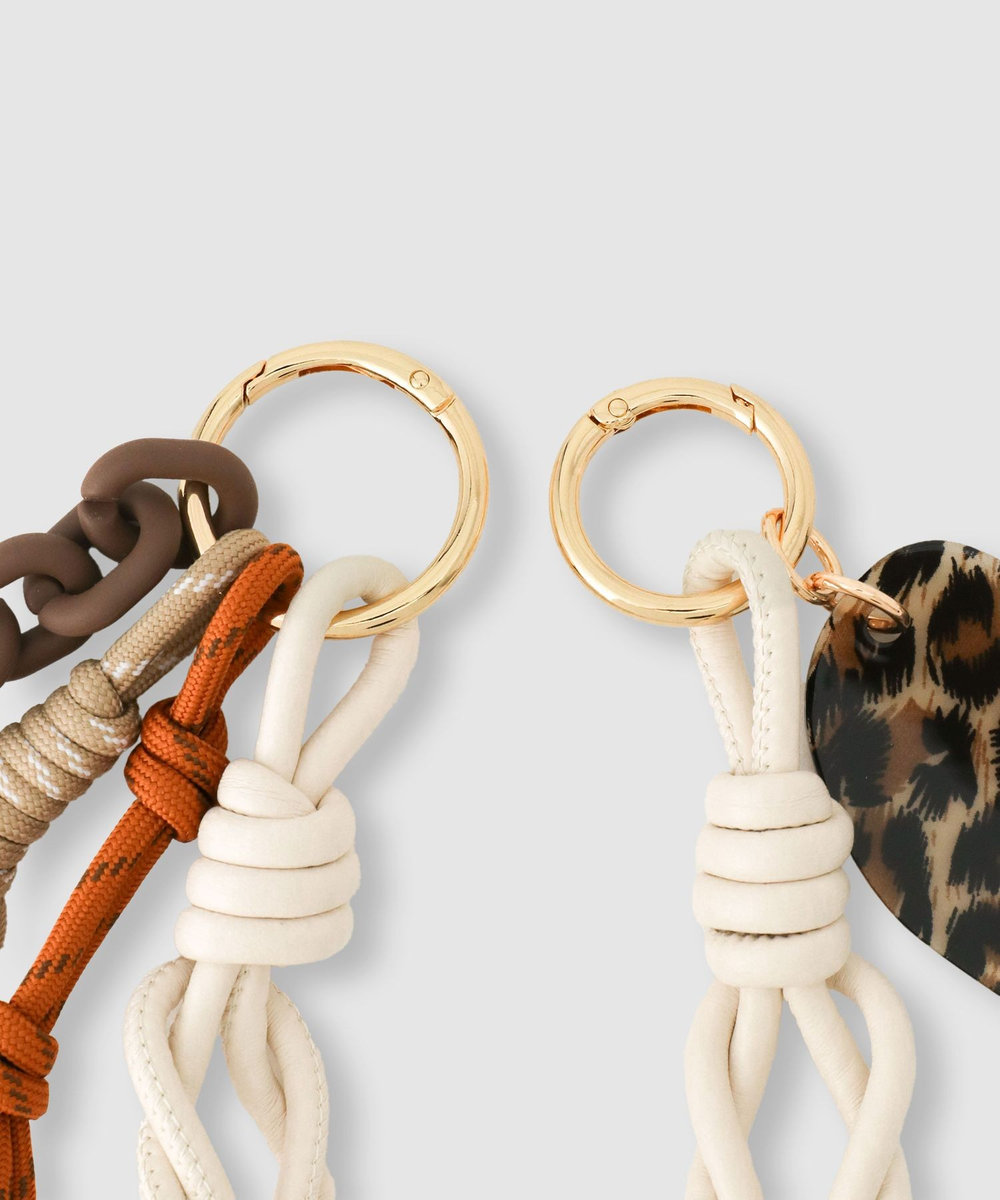 buying 【VIOLAd'ORO(ヴィオラドーロ)】HEART BAG CHARM ホワイト系 (08)