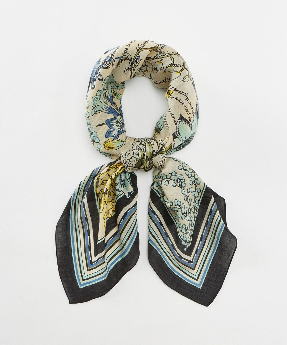 buying  【manipuri(マニプリ)】 INDIA STOLE ネイビー (65)
