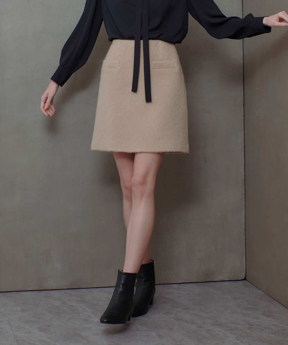 モヘヤシャギーミニスカート|allureville OFFICIAL SITE / ONLINE SHOP