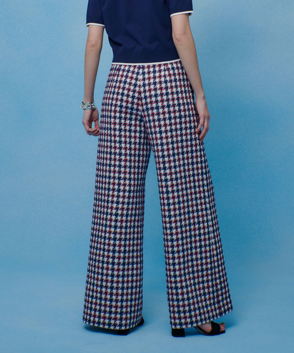 LOULOU WILLOUGHBY 【LOULOU WILLOUGHBY】トリコロールツイードマリンパンツ マルチ (09)