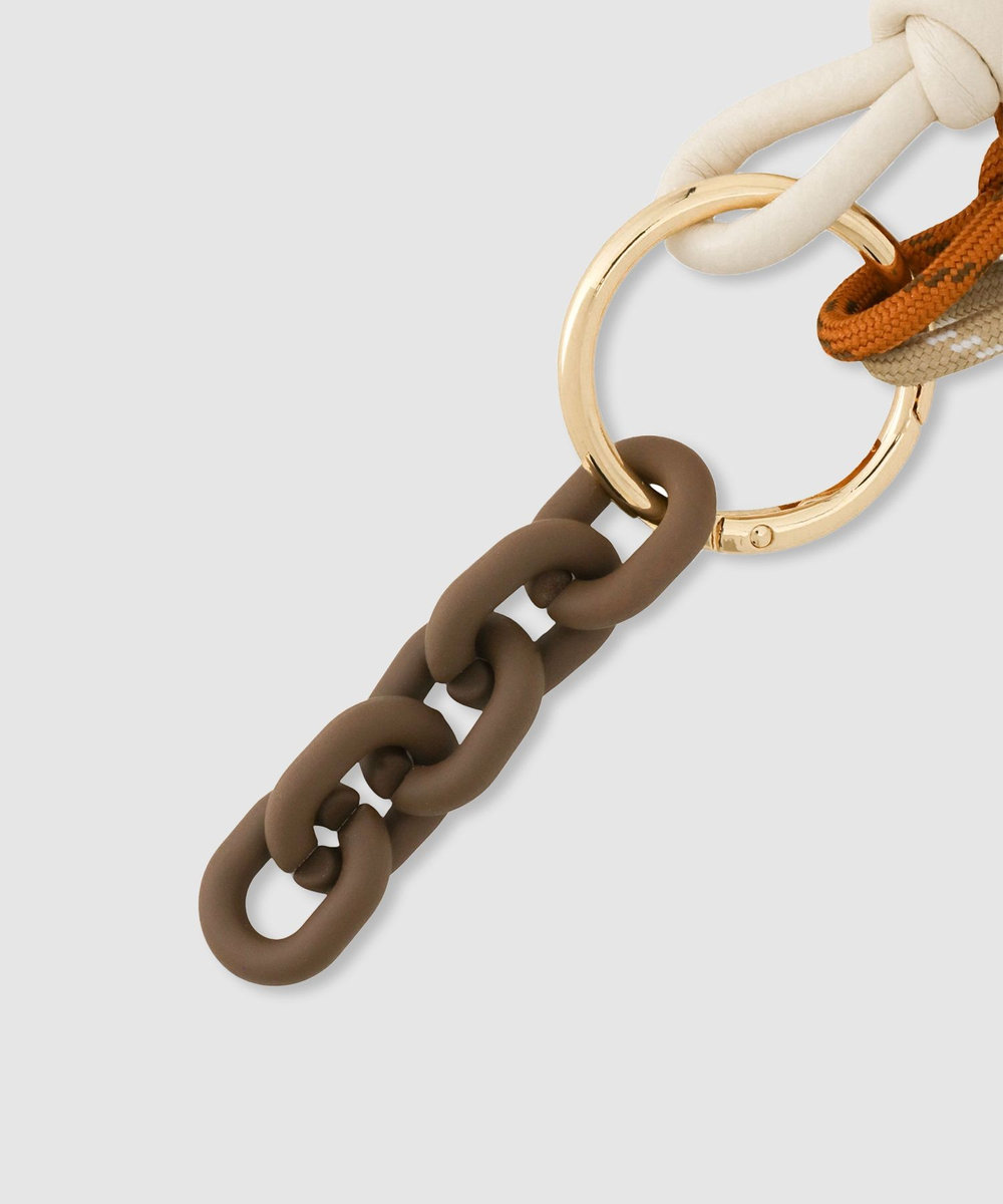 buying 【VIOLAd'ORO(ヴィオラドーロ)】HEART BAG CHARM ホワイト系 (08)