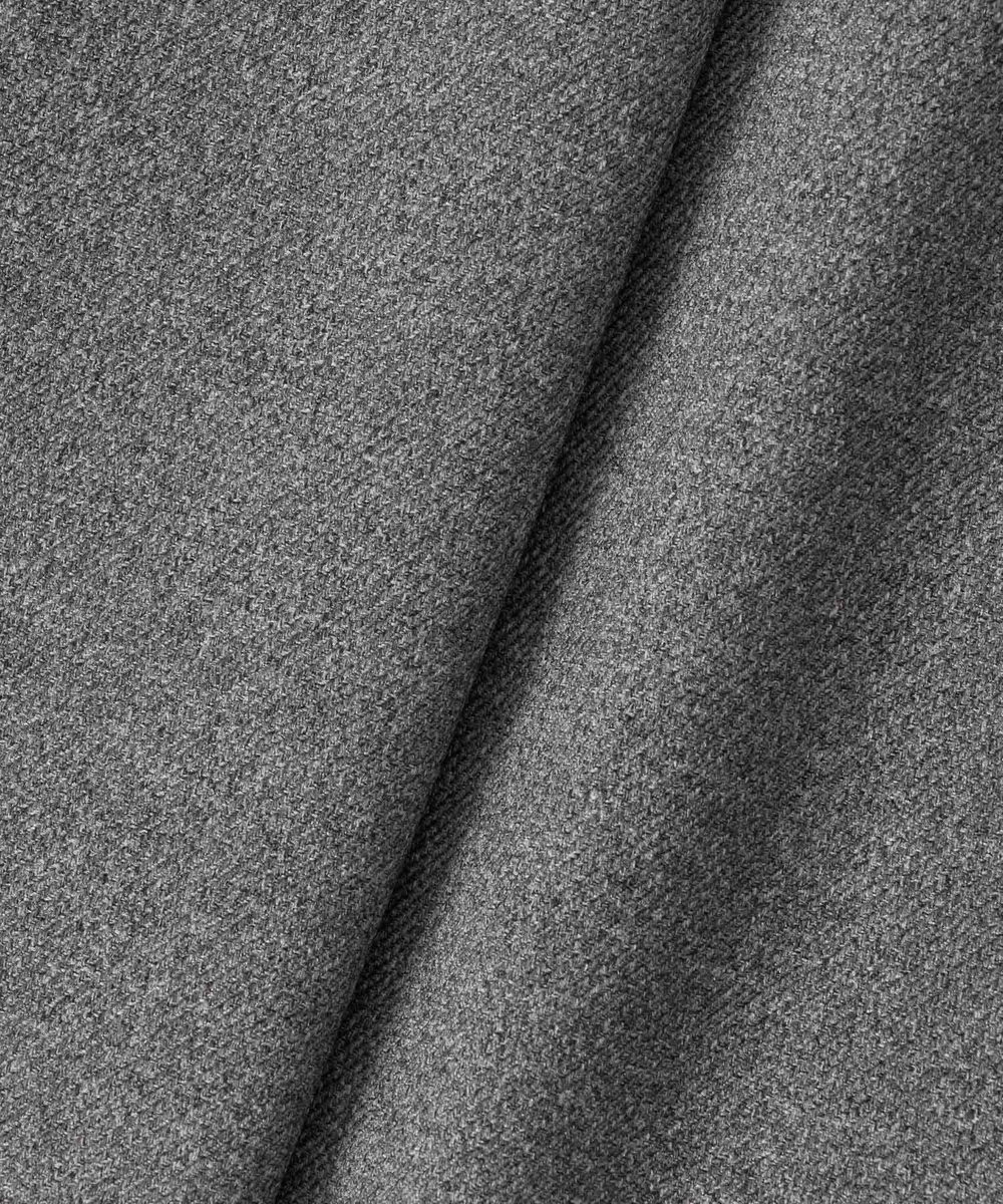 allureville ウールライクフランネルヨークレスパンツ グレー (92)