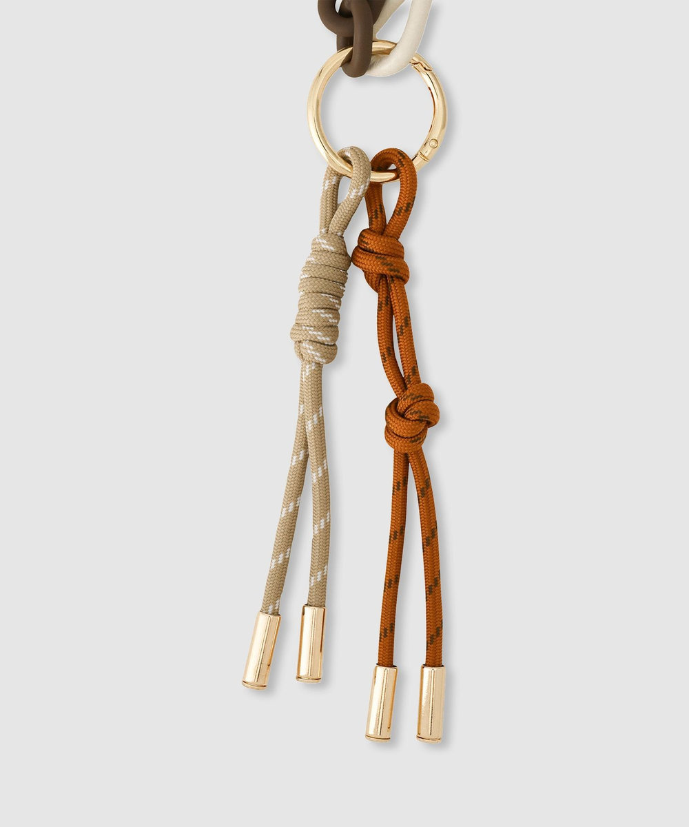 buying 【VIOLAd'ORO(ヴィオラドーロ)】HEART BAG CHARM ホワイト系 (08)