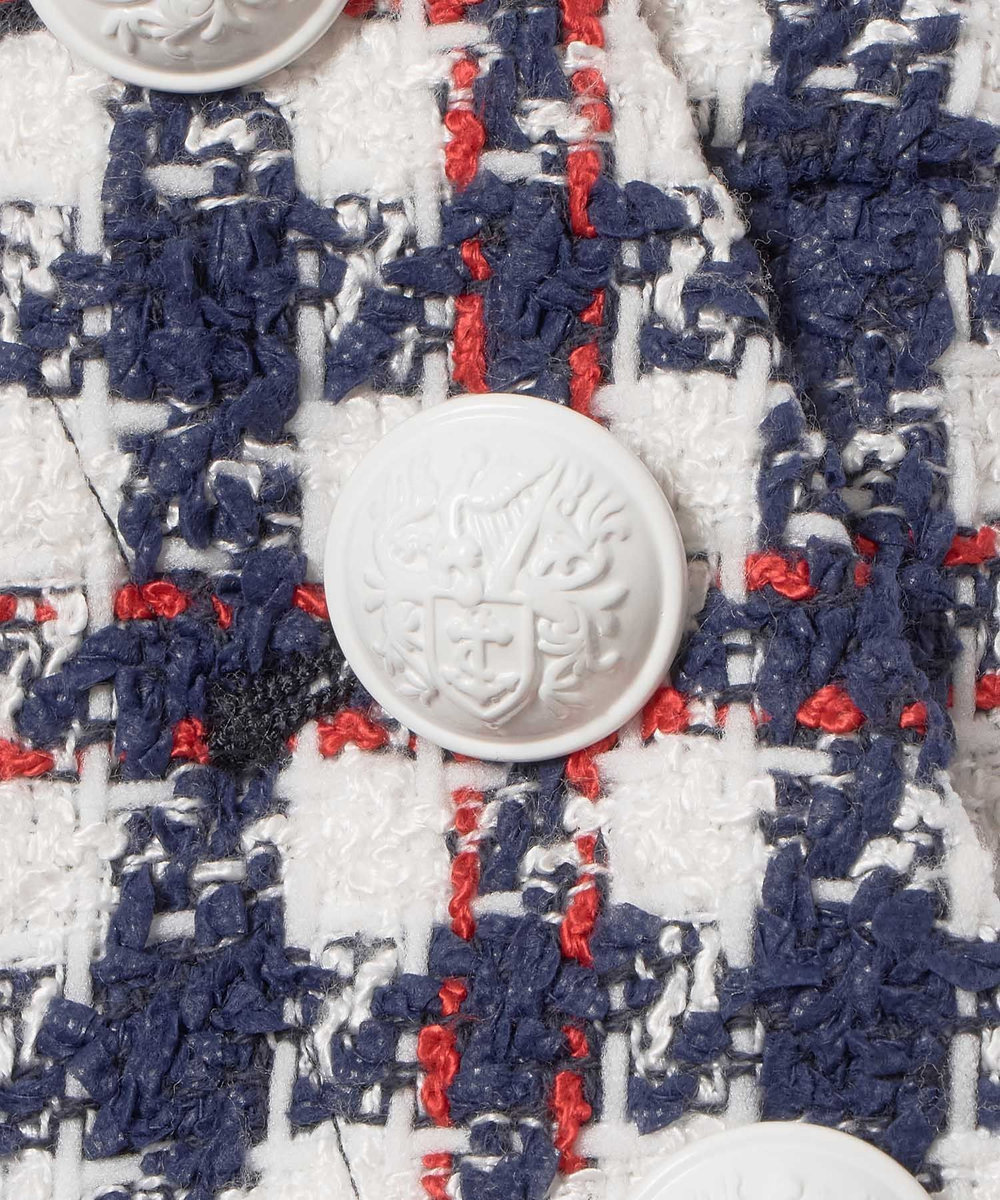 LOULOU WILLOUGHBY 【LOULOU WILLOUGHBY】トリコロールツイードマリンパンツ マルチ (09)