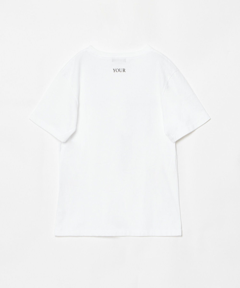 allureville コンビフォントＴシャツ オフホワイト (02)