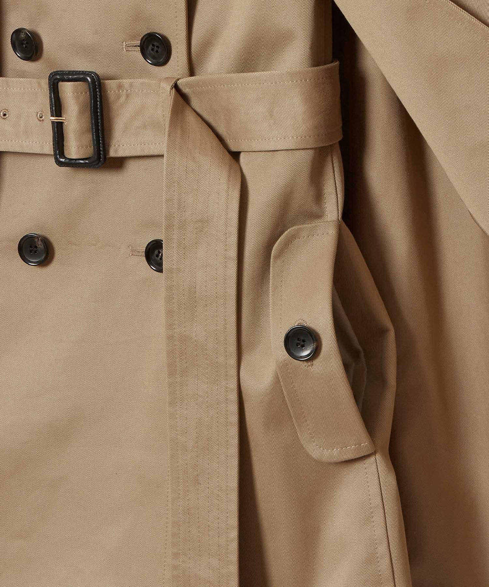 LOULOU WILLOUGHBY 【LOULOU WILLOUGHBY】トレンチケープコート キャメル (84)