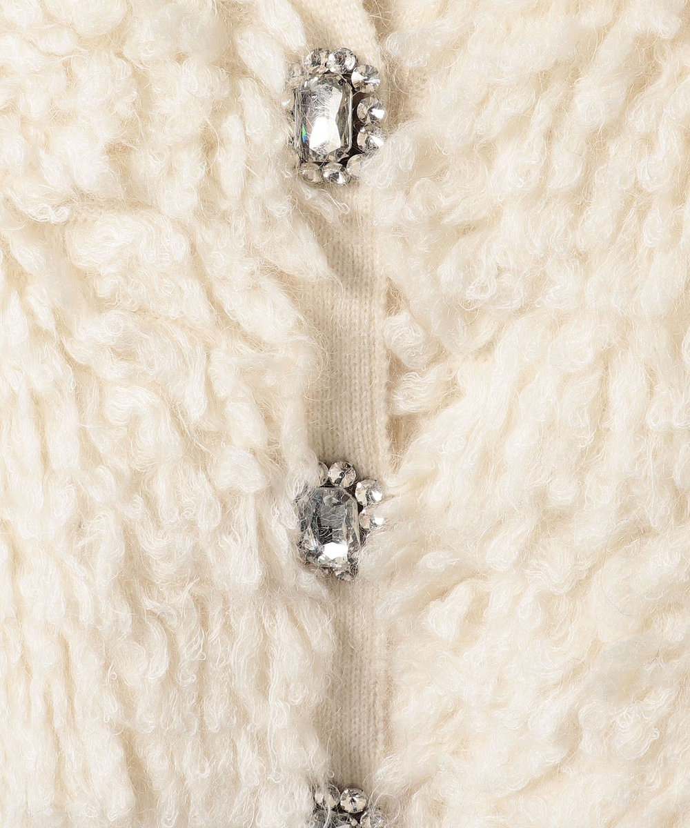 LOULOU WILLOUGHBY 【LOULOU WILLOUGHBY】トイプードルカーディガン オフホワイト (02)