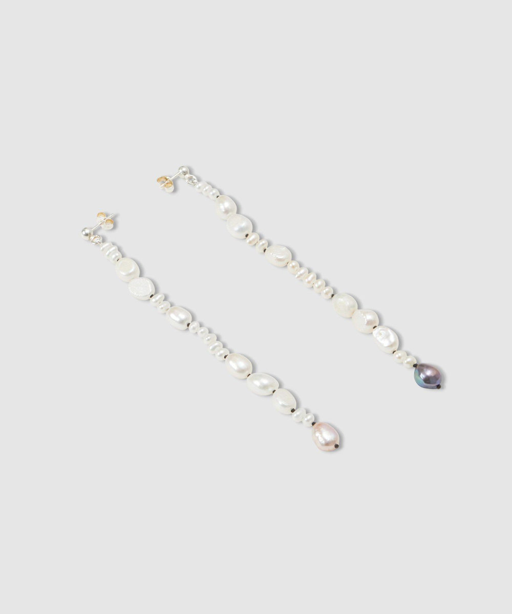 buying 【BARBORA(バルボラ)】LILI PEARL EARRING ホワイト系 (08)
