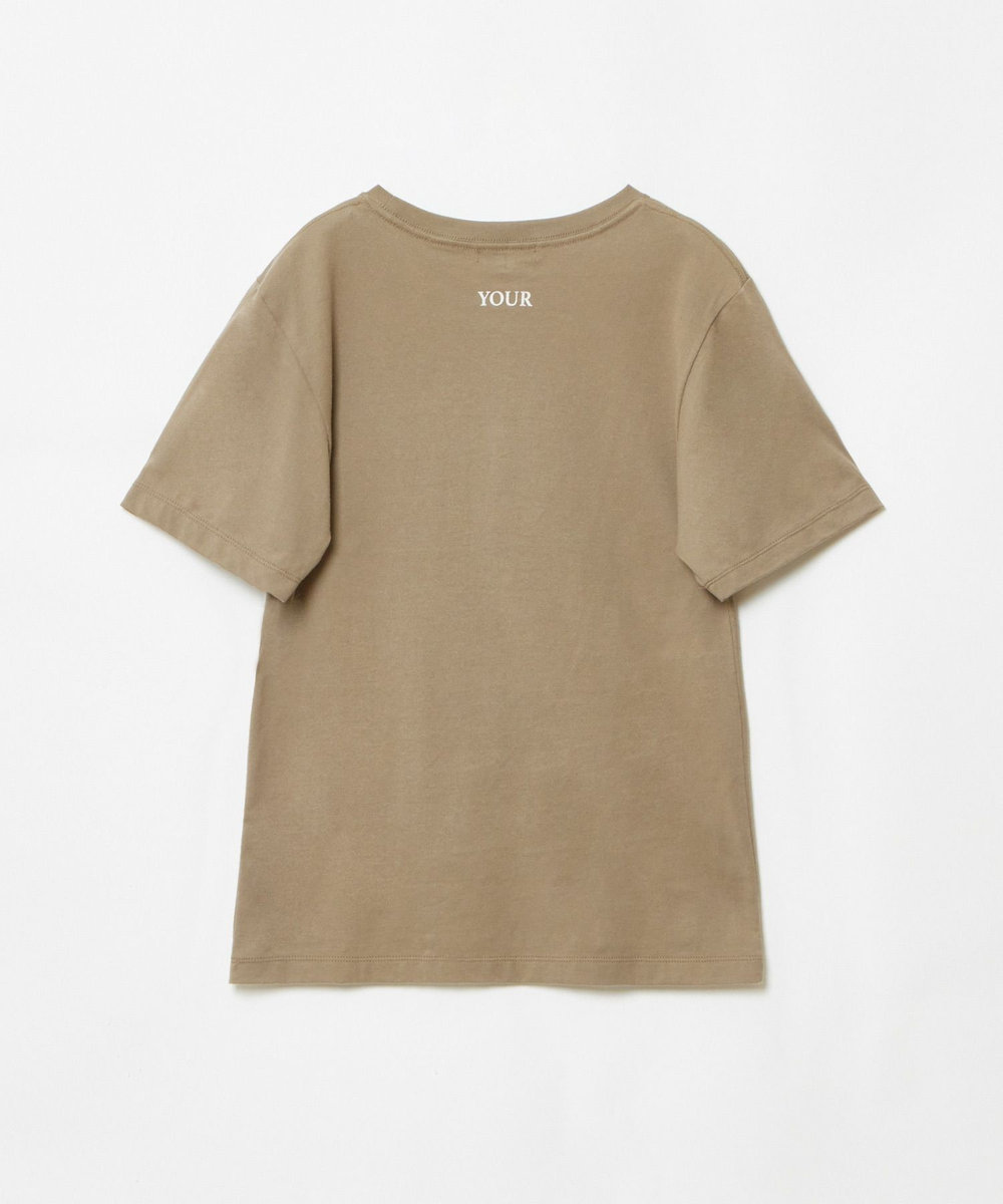 allureville コンビフォントＴシャツ モカ (85)