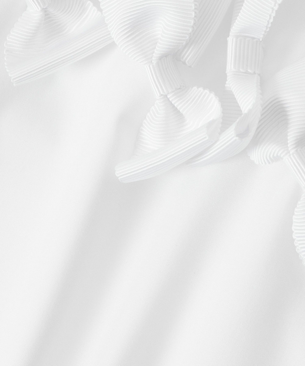 LOULOU WILLOUGHBY 【LOULOU WILLOUGHBY】メニーリボンシャツ オフホワイト (02)