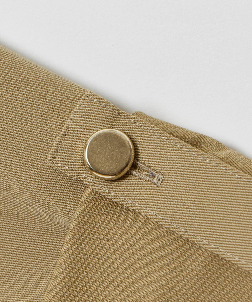 allureville CRISPYカルゼターンバックシャツ ベージュ (11)