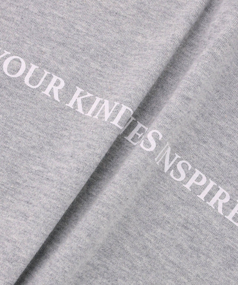 allureville コンビフォントＴシャツ グレー (92)