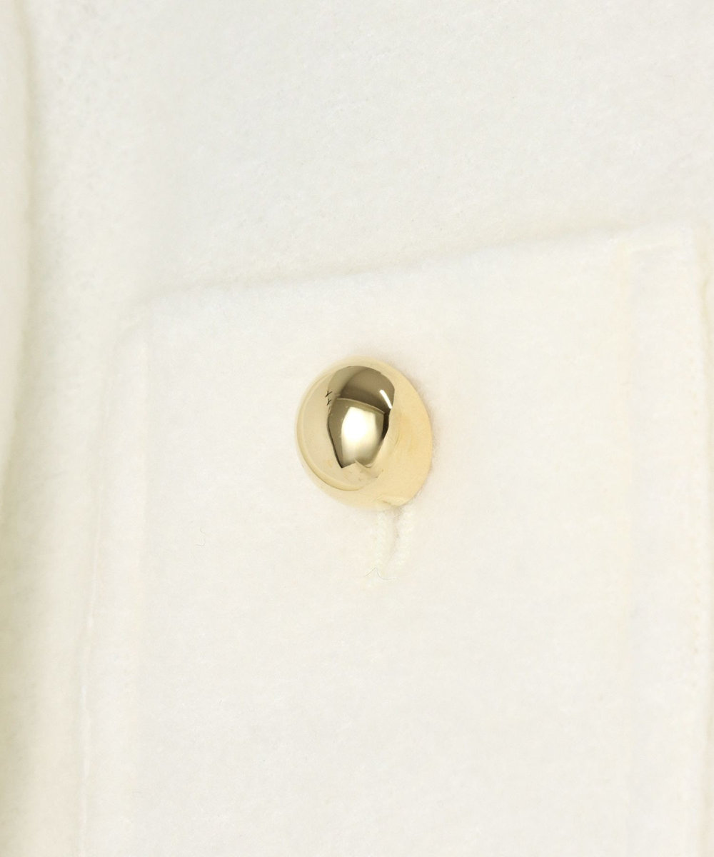 allureville ブークレーノーカラージャケット オフホワイト (02)