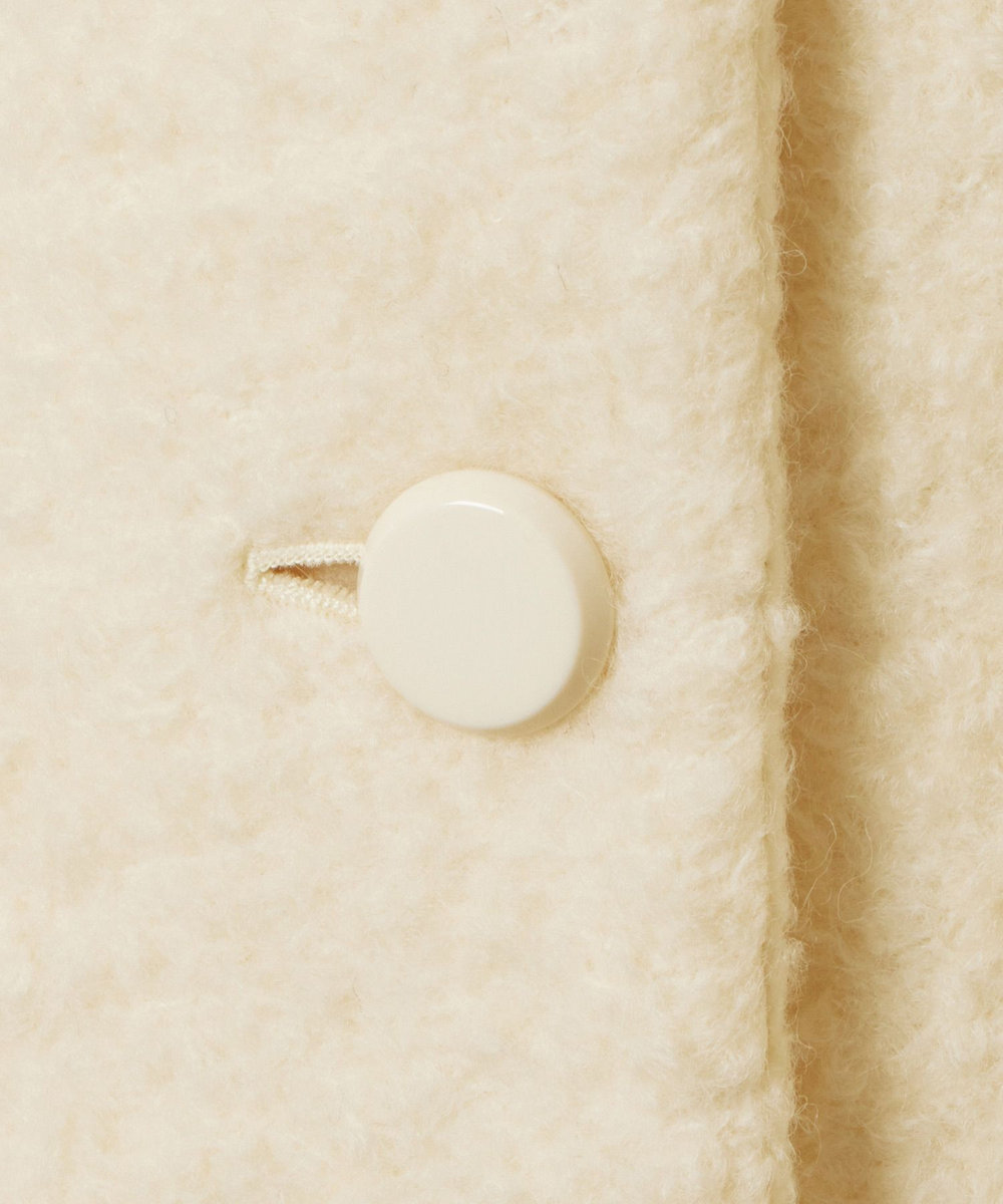 LOULOU WILLOUGHBY 【LOULOU WILLOUGHBY】ループインレーロングコート オフホワイト (02)