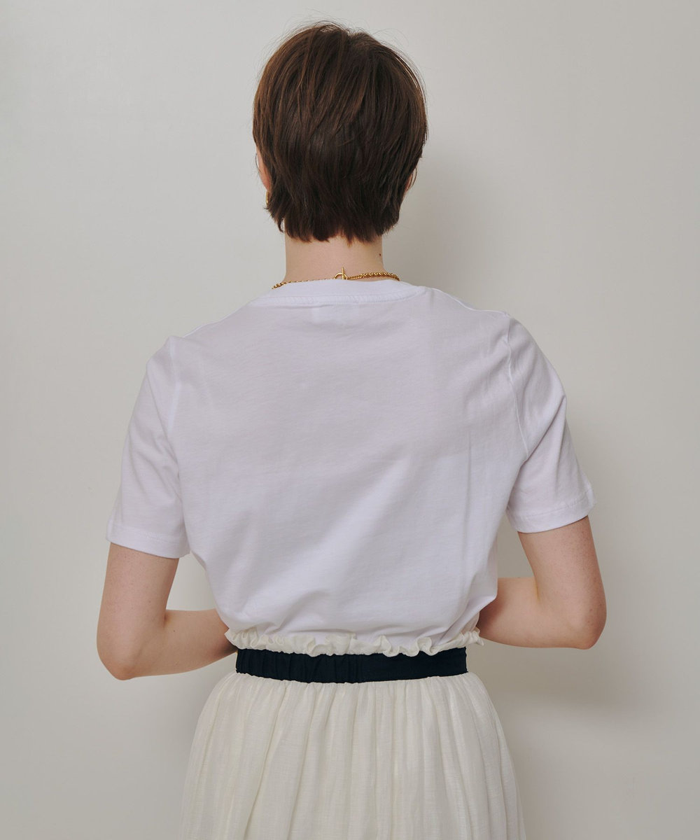 buying 【BAUM UND PFERDGARTEN(バウムアンドヘルガーデン)】JAWO T-SHIRT ホワイト (01)