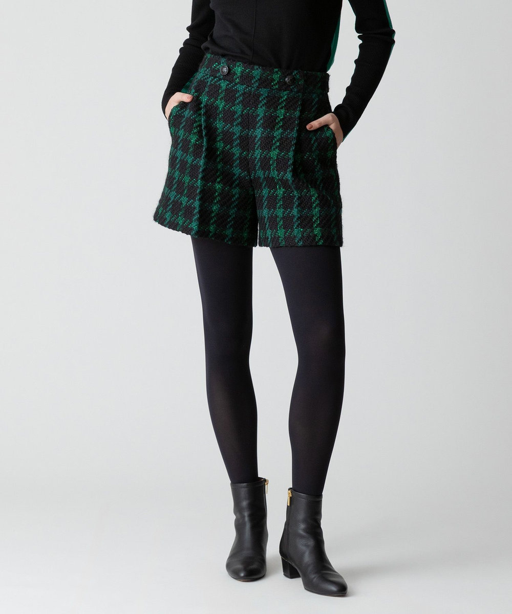 ジオリカチェックショートパンツ|allureville OFFICIAL SITE / ONLINE