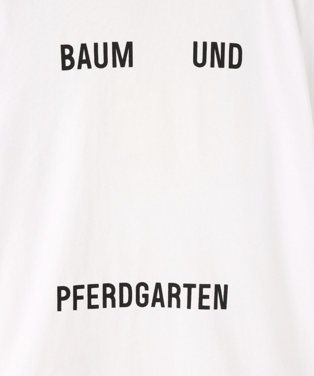 buying 【BAUM UND PFERDGARTEN(バウムアンドヘルガーデン)】JAWO T-SHIRT ホワイト (01)