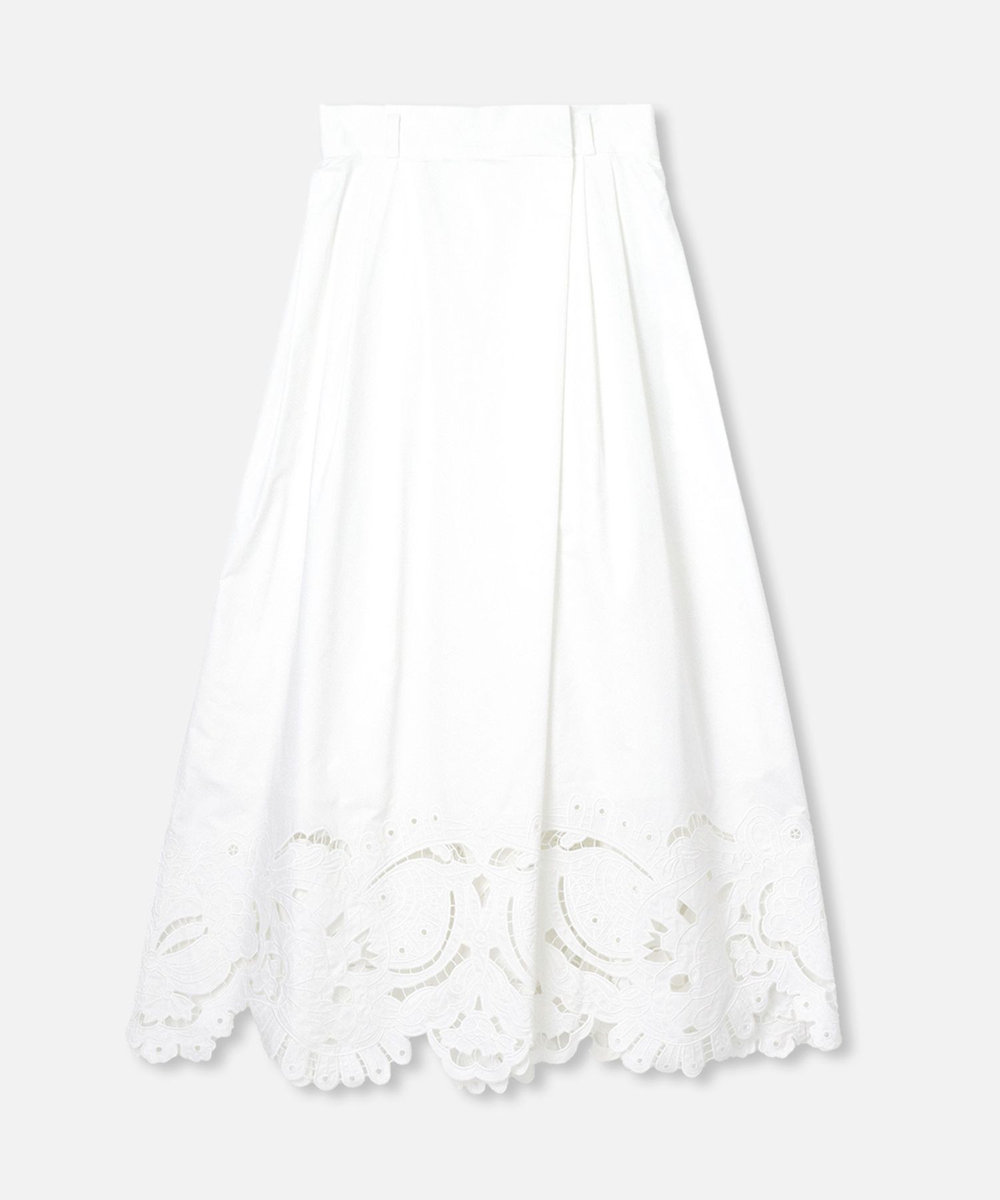 LOULOU WILLOUGHBY】刺繍キュロットパンツ|allureville OFFICIAL SITE