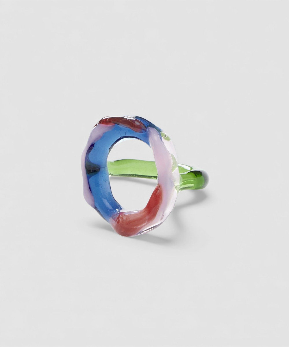buying 【CAJAL(カハール)】 GARABATO RING ブルー系 (68)