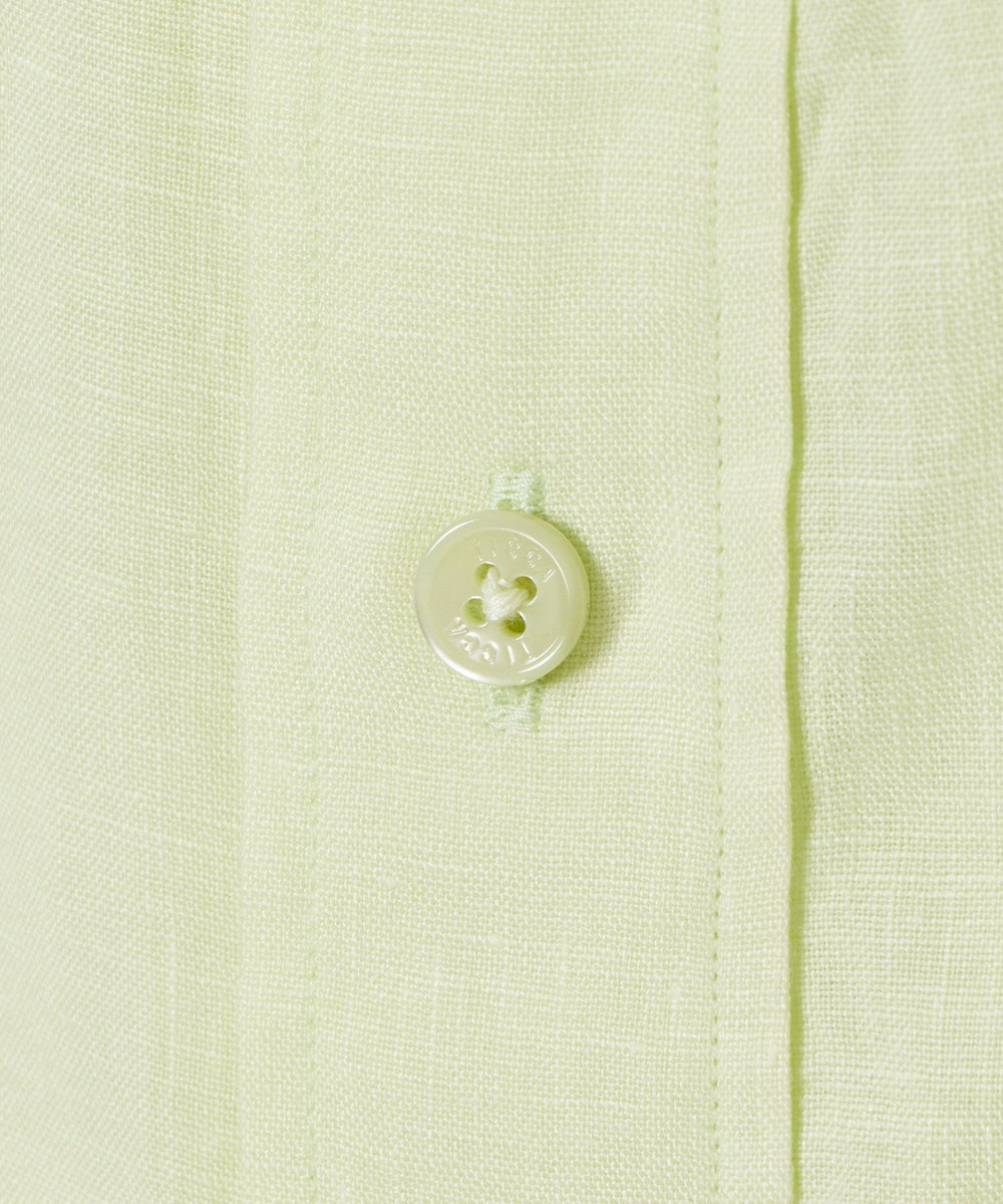 buying 【TICCA(ティッカ)】リネンスクエアビッグシャツ ライトイエロー (25)
