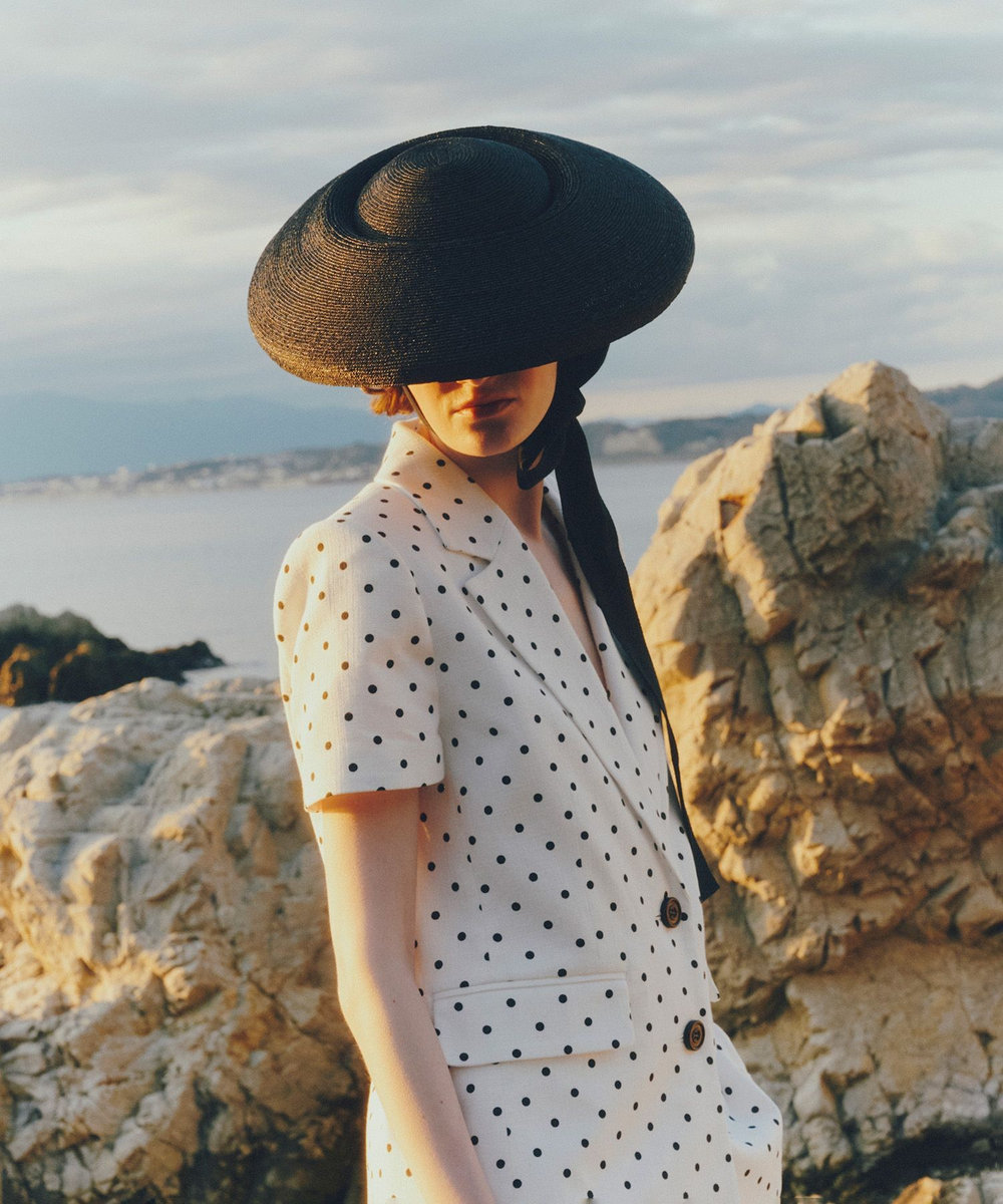 LOULOU WILLOUGHBY 【LOULOU WILLOUGHBY】MIA KASA MUSH ブラック (95)