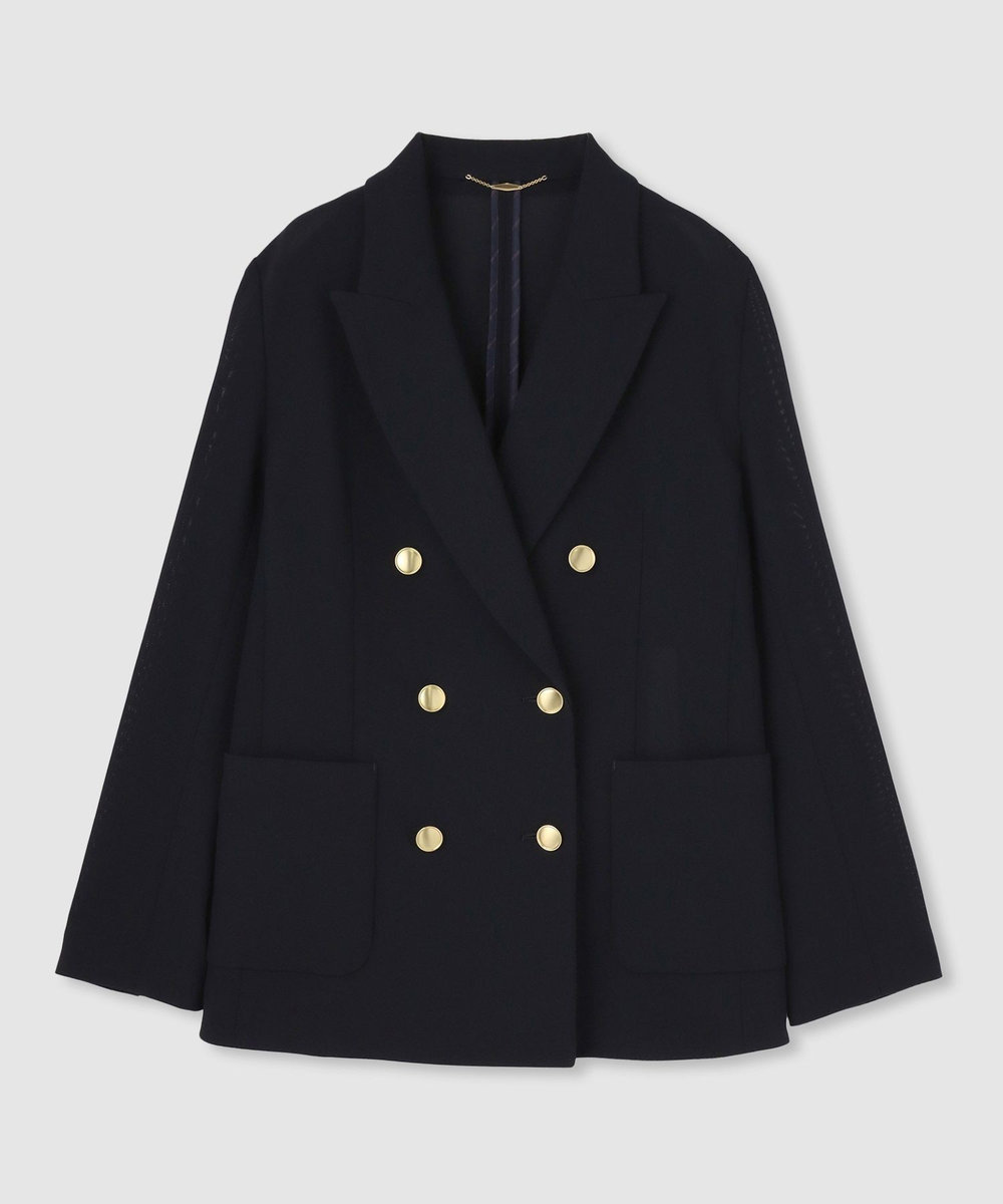 レノクロスダブルブレストジャケット|allureville OFFICIAL SITE