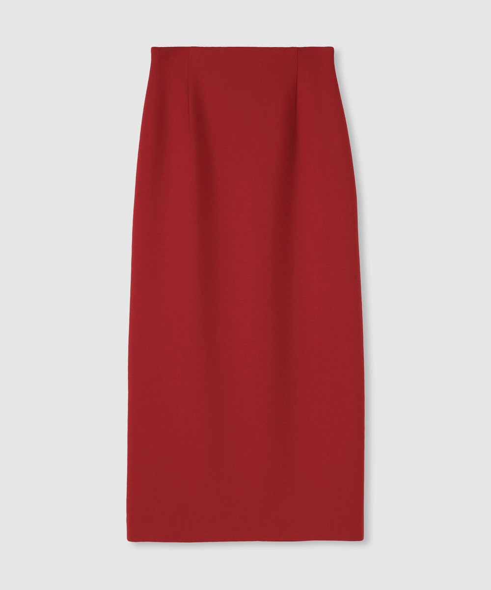 LOULOU WILLOUGHBY】ウール混ダブルクロスタイトスカート|allureville