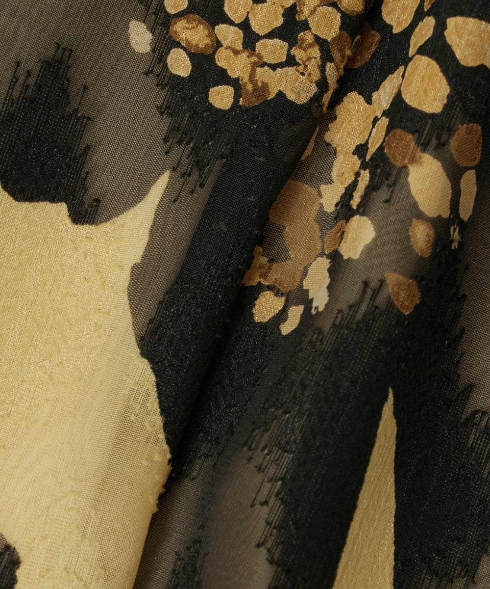 allureville BIG FLOWER シアードレス ベージュ (11)