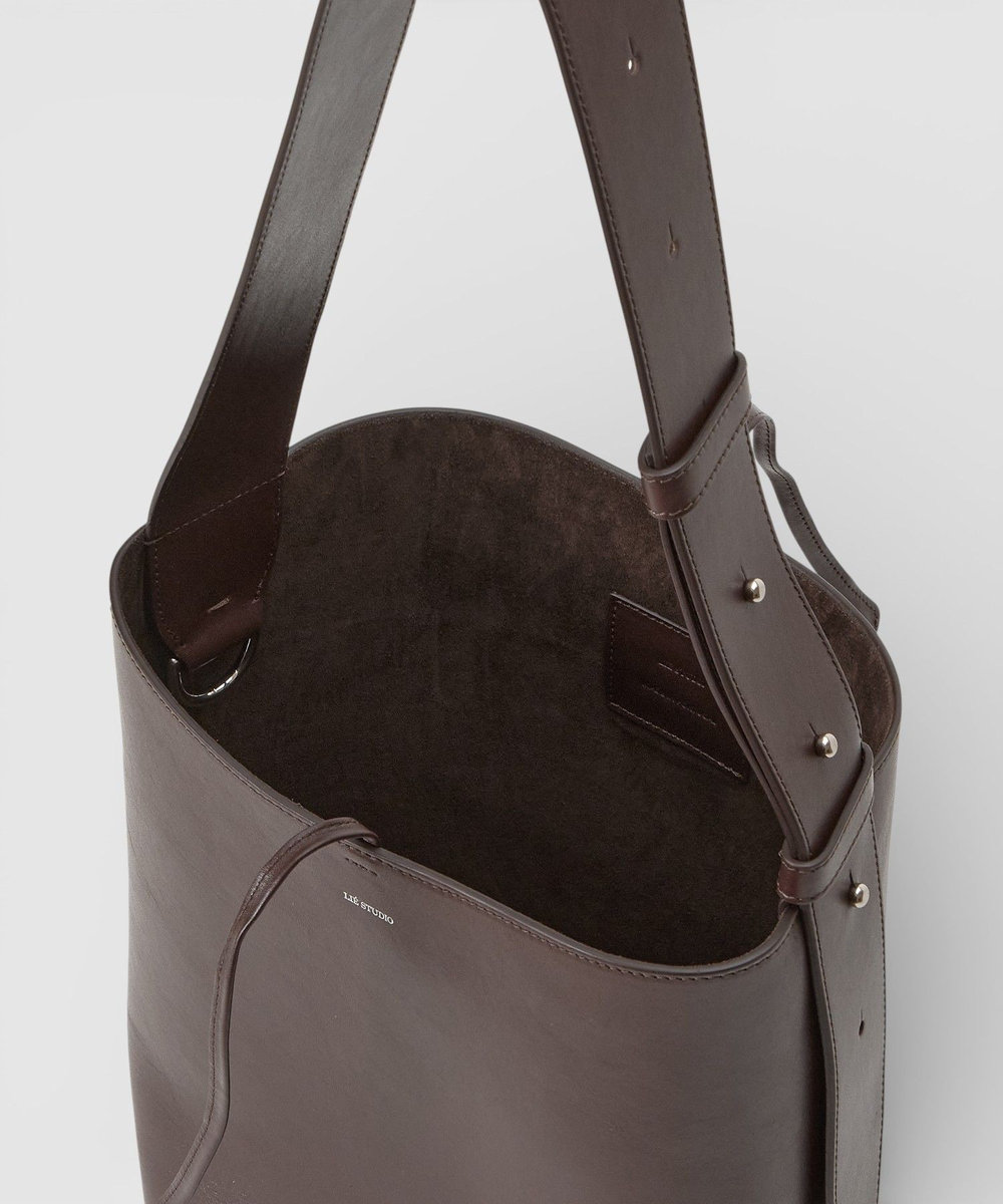 buying 【LIE STUDIO(リエスタジオ)THE NORMA トートバッグ ブラウン (81)