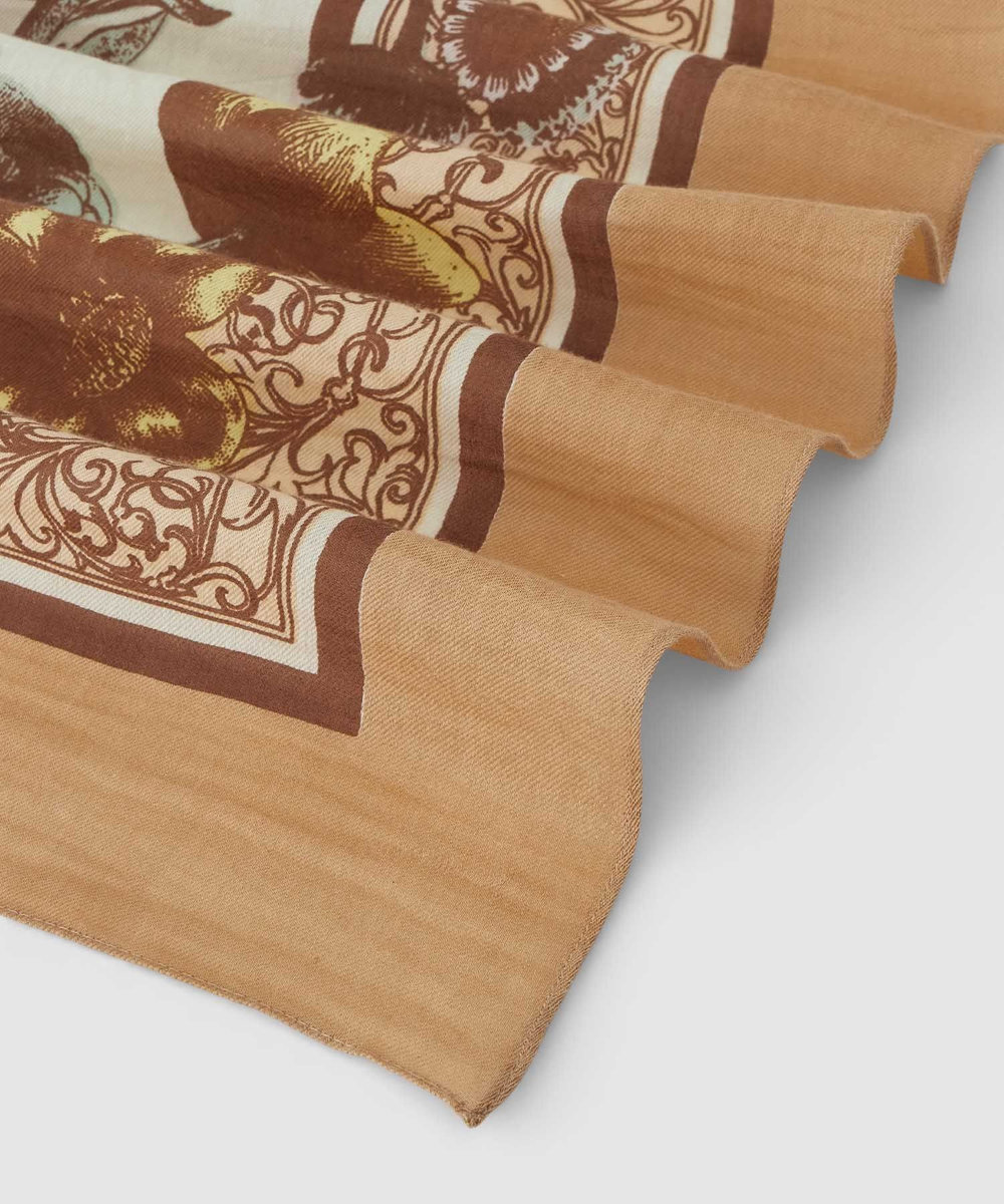 buying 【manipuri(マニプリ)】INDIA STOLE オレンジ (35)