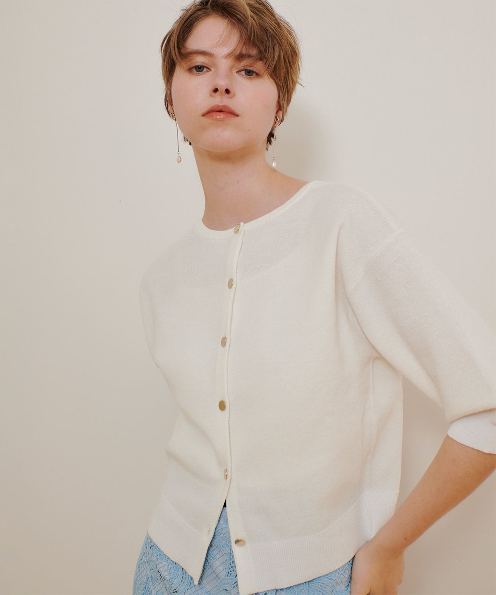 リネンシャーベット2WAY プルオーバー|allureville OFFICIAL SITE