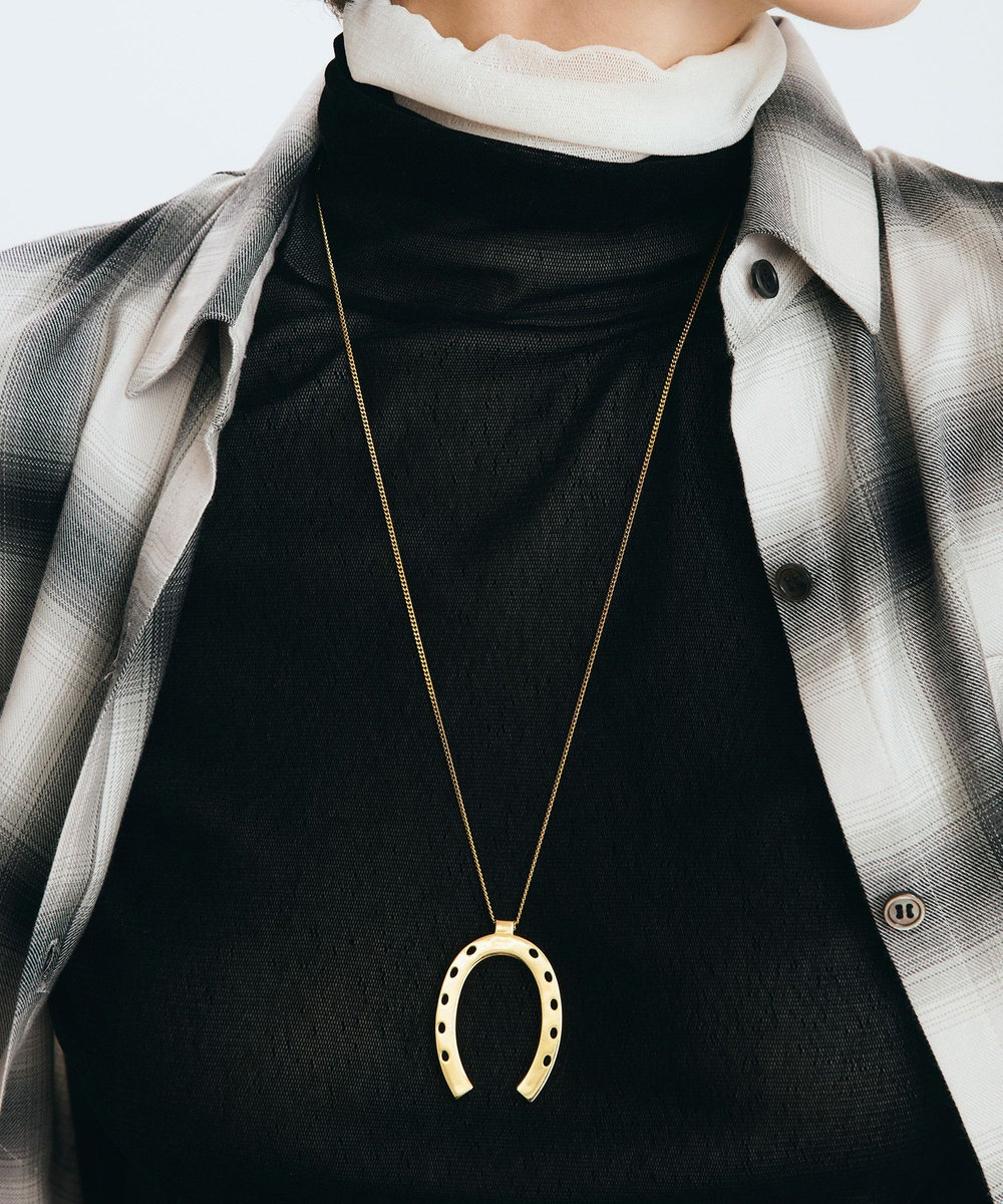 doujo4℃ ホースシュー ネックレス ホースシューモチーフトップネックレス|allureville OFFICIAL SITE