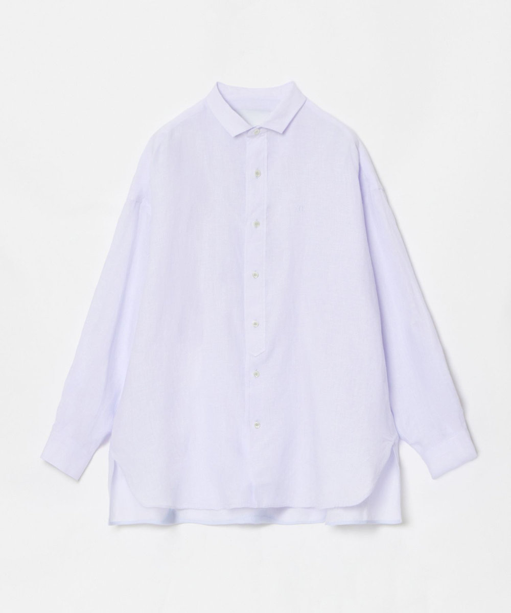 buying 【TICCA(ティッカ)】リネンスクエアビッグシャツ サックス (63)